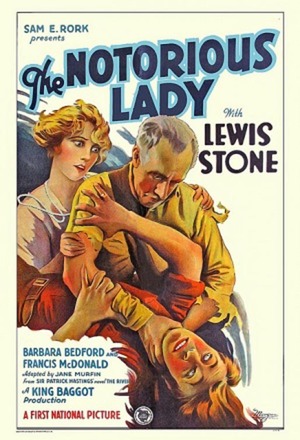 En dvd sur amazon The Notorious Lady
