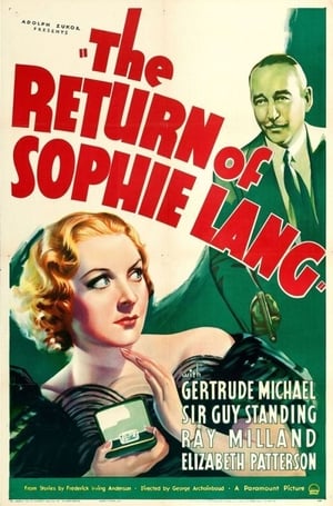 En dvd sur amazon The Return of Sophie Lang