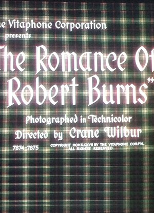 En dvd sur amazon The Romance Of Robert Burns