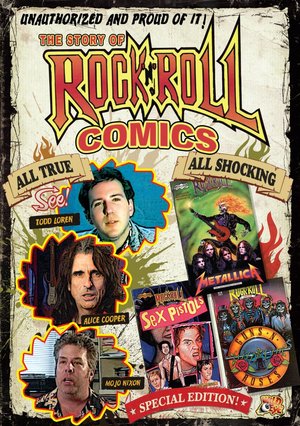 En dvd sur amazon The Story of Rock 'n' Roll Comics