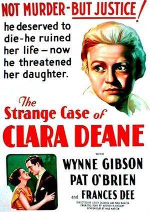 En dvd sur amazon The Strange Case of Clara Deane