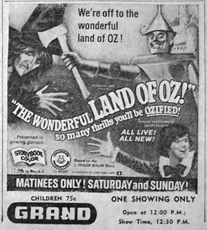 En dvd sur amazon The Wonderful Land of Oz