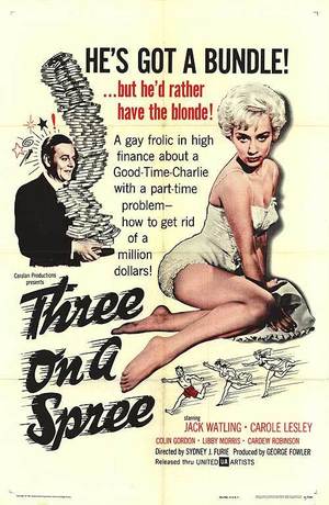 En dvd sur amazon Three on a Spree