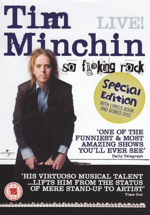 En dvd sur amazon Tim Minchin: So F**king Rock Live