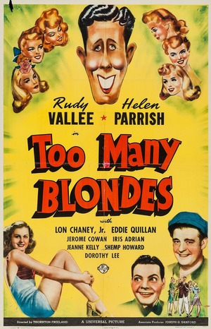 En dvd sur amazon Too Many Blondes