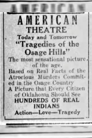En dvd sur amazon Tragedies of the Osage Hills