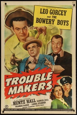 En dvd sur amazon Trouble Makers
