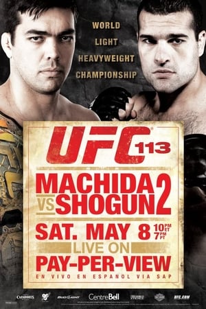 En dvd sur amazon UFC 113: Machida vs. Shogun 2