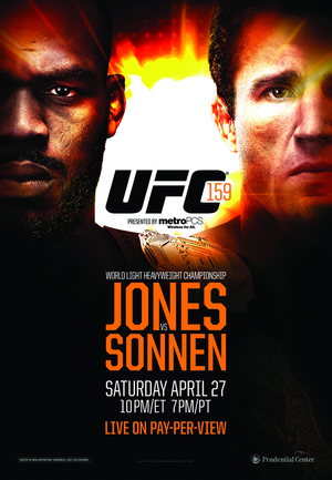 En dvd sur amazon UFC 159: Jones vs. Sonnen