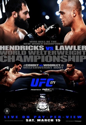 En dvd sur amazon UFC 171: Hendricks vs. Lawler
