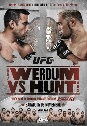 En dvd sur amazon UFC 180: Werdum vs. Hunt
