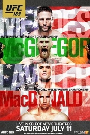 En dvd sur amazon UFC 189: Mendes vs. McGregor