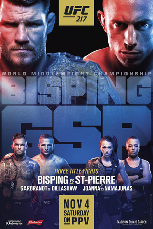 En dvd sur amazon UFC 217: Bisping vs. St-Pierre