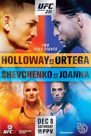 En dvd sur amazon UFC 231: Holloway vs. Ortega