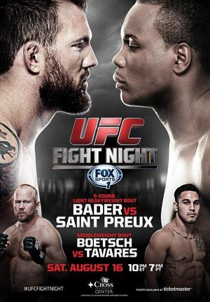 En dvd sur amazon UFC Fight Night 47: Bader vs. St. Preux