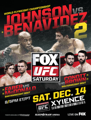 En dvd sur amazon UFC on Fox 9: Johnson vs. Benavidez 2
