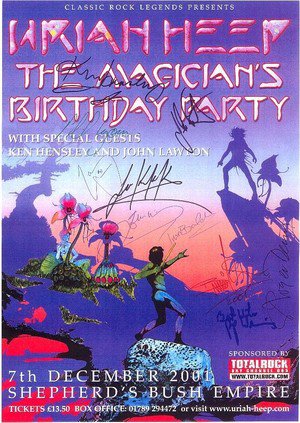 En dvd sur amazon Uriah Heep - The Magician's Birthday Party