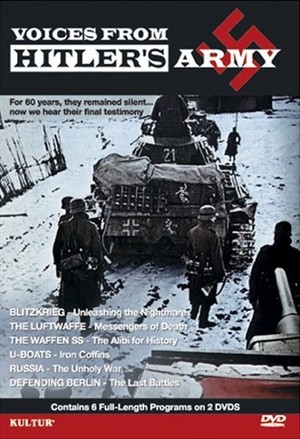 En dvd sur amazon Voices From Hitler's Army