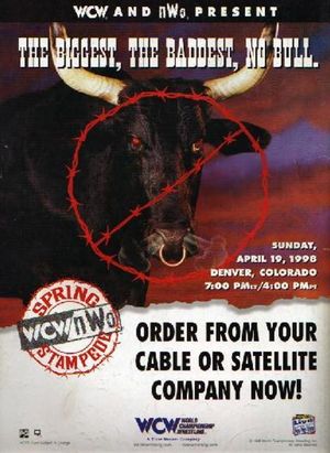 En dvd sur amazon WCW Spring Stampede 1998