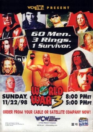 En dvd sur amazon WCW World War 3 1998