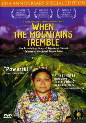 En dvd sur amazon When the Mountains Tremble
