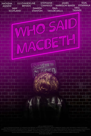 En dvd sur amazon Who Said Macbeth