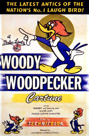 En dvd sur amazon Woody Woodpecker