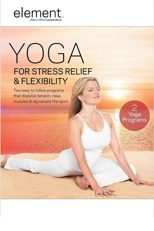 En dvd sur amazon Yoga For Stress Relief & Flexibility